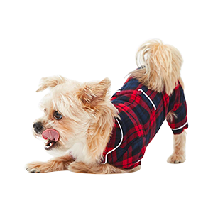Cozy Flannel Dog Pajamas