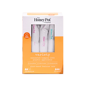 Cotton Tampons, $9, The Honey Pot
